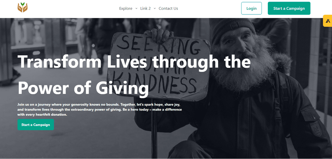 Charity Website